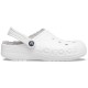 пантофи,чехли,разпродажба,crocs,crocs,women's,baya,lined,mule,slippers,white,grey