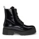 обувки,дамски,боти,hugo,faux,leather,boots,black