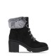 дамски,боти,be,you,faux,fur,collar,boot,black