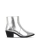 дамски,боти,be,you,metallic,western,boot,silver