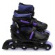 юношески,ролери,детски,ролкови,кънки,fabric,inline,skates,junior,purple