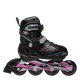 детски,ролери,детски,ролкови,кънки,roces,moody,5,junior,girls,inline,skates,black,pink
