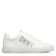 дамски,маратонки,dkny,women,s,adira,lace,up,low,top,trainers,wht,silver
