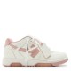 маратонки,off,white,women's,out,of,office,trainers,signature,arrows,sneakers,white,pink