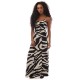рокля,дамски,поли,и,рокли,only,nova,gigi,zebra,print,maxi,dress,black,white