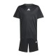 юношеска,тениска,разпродажба,adidas,детски,облекла,adidas,train,essentials,3,stripes,t,shirt,set,juniors,black,white