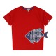 тениска,детски,тениски,детски,облекла,lilly,and,sid,&,sid,red,fish,applique,t,shirt,red