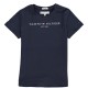 детска,тениска,детски,облекла,tommy,hilfiger,junior,girls,essential,t,shirt,twilight,navy