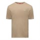 тениска,мъжки,тениски,hugo,dero222,logo,print,t,shirt,beige