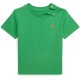 бебешка,тениска,детски,3/4,панталони,polo,ralph,lauren,small,logo,t,shirt,babies,preppy,green