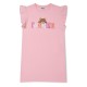 тениска,moschino,kids,logo,t,shirt,dress,pink,50209