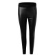 клин,дамски,чорапогащи,и,клинове,dkny,faux,leather,leggings,black