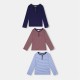 детски,тениски,детски,облекла,lilly,and,sid,&,sid,multicoloured,plain,ana,stripe,top,3,pack,multi
