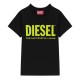 тениска,детски,3/4,панталони,diesel,just,logo,t,shirt,blk,fluo,k90aa