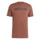 тениска,adidas,essentials,linear,embroidered,logo,t,shirt,brown