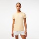 тениска,дамски,топове,lacoste,slim,fit,organic,cotton,jersey,t,shirt,yellow