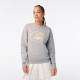 поларена,блуза,lacoste,loose,fit,organic,cotton,fleece,sweatshirt,grey