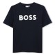 юношеска,тениска,детски,облекла,boss,boss,large,logo,t,shirt,juniors,navy,849