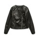 дамско,яке,дамски,жилетки,vero,moda,women,s,riley,faux,leather,jacket,black