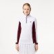 блуза,lacoste,slim,fit,tennis,layering,sweatshirt,white,red