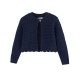 be,you,younger,girl,crochet,knitted,caridgan,navy