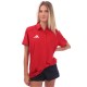 блуза,с,яка,дамски,тениски,дамски,топове,adidas,training,classic,aeroready,polo,shirt,red,white