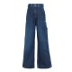 юношески,дънки,детски,облекла,tommy,hilfiger,mabel,cargo,jeans,junior,dark,wash