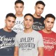 тениска,crosshatch,5,pack,of,luckmoore,printed,t,shirts,multi,colour