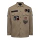 replay,classic,overshirt,beige