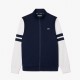 блуза,мъжки,горнища,с,качулка,мъжки,ежедневни,облекла,lacoste,zip,up,stretch,interlock,tennis,sweatshirt,navy,white