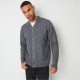 жилетка,мъжки,пуловери,threadbare,knitted,button,up,cardigan,charcoal