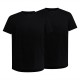 тениска,мъжки,тениски,boss,2,pack,of,comfort,v,neck,t,shirts,black