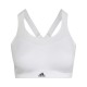 дамски,тениски,дамски,топове,adidas,tlrd,impact,aeroready,high,support,bra,(plus,size),white