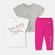 комплект,разпродажба,reebok,детски,облекла,reebok,3pcs,set,in99,fuchsia,purple