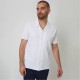 риза,с,къс,ръкав,threadbare,cotton,pique,revere,collar,short,sleeve,shirt,white
