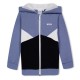 детски,суичър,детски,облекла,boss,colourblock,zip,hoodie,infants,med,grey,049