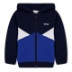 детски,суичър,детски,облекла,boss,colourblock,zip,hoodie,infants,navy,849