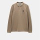 блуза,с,яка,weekend,offender,dice,long,sleeve,polo,shirt,sand