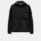суичър,облекла,на,разпродажба,мъжки,блузи,weekend,offender,daponte,overlay,zip,hoodie,black