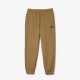 lacoste,organic,cotton,fleece,sweatpants,brown