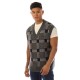 потник,мъжки,горнища,с,качулка,мъжки,ежедневни,облекла,fred,perry,glitch,tartan,knitted,tank,top,green