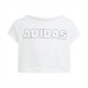 детска,тениска,разпродажба,adidas,adidas,aeroready,cropped,dance,t,shirt,girls,white