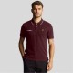 блуза,с,яка,lyle,and,scott,co,ordinate,print,tipped,polo,shirt,burgundy