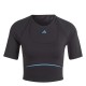 тениска,дамски,горнища,размер+,adidas,tailored,hiit,heat,rdy,training,crop,t,shirt,black
