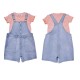 детска,тениска,детски,облекла,be,you,younger,girl,t,shirt,and,short,dungaree,coral,blue