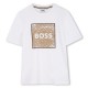тениска,детски,облекла,boss,boss,monogram,tee,in54,white