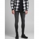 дънки,мъжки,дънки,jack,and,jones,men,s,spray,on,super,skinny,jeans,black,denim