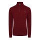 облекла,на,разпродажба,мъжки,ежедневни,облекла,мъжки,горнища,с,качулка,gant,cotton,cable,half,zip,fleece,red