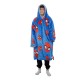 spiderman,spiderman,medium,spidey,heads,up,blue,hood,fleece,blue