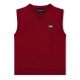 детски,плетен,елек,детски,облекла,emporio,armani,sleeveless,jumper,infants,ruby,red